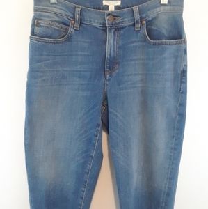 Eileen Fisher women's tapered cropped jeans